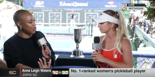 Highlights: Anna Leigh Waters Gets Real on ESPN's SportsCenter
