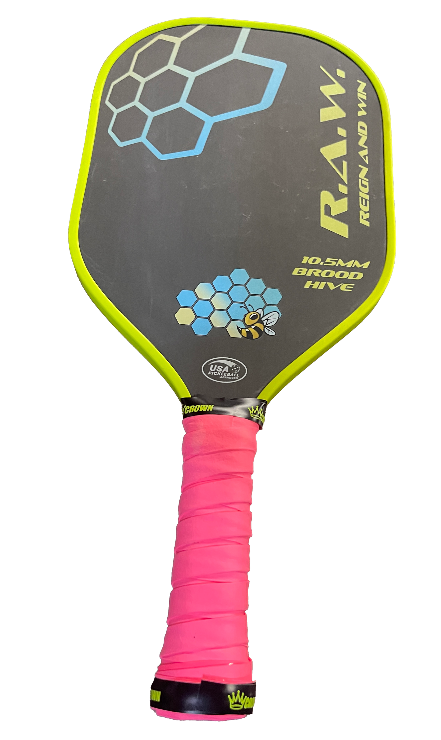 CROWN PICKLEBALL - RAW Brood Hive (Pre-owned Paddle)