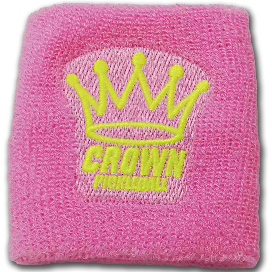 CROWN PICKLEBALL - Wrist Band (Pink/Yellow)