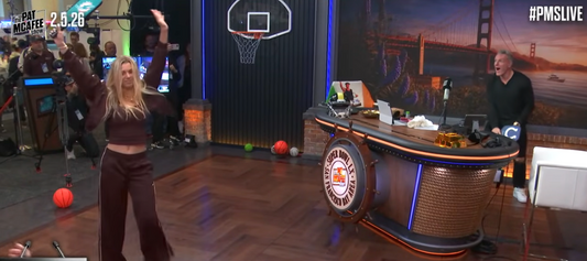 Watch the Clip: Anna Leigh Waters Out-Dinks Pat McAfee Live on ESPN