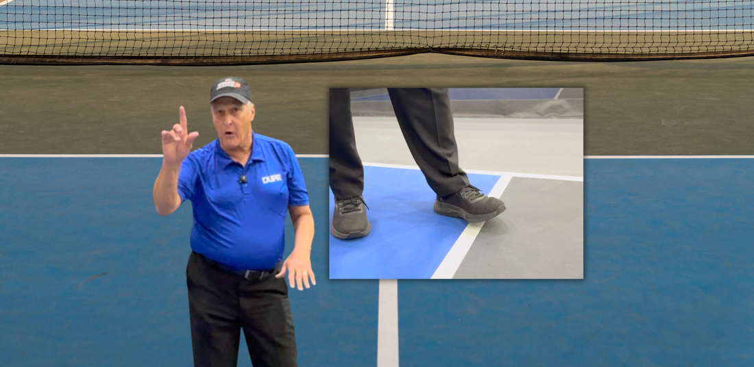 The Push-Off Foot Fault Rule Everyone Gets Wrong: Referee Ron Ponder Explains
