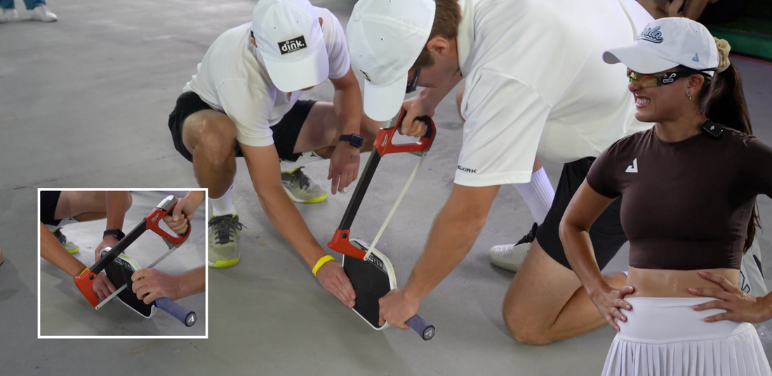 Referees Saw Paddle in Half to Check Legality Mid-Match