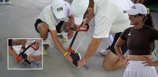 Referees Saw Paddle in Half to Check Legality Mid-Match