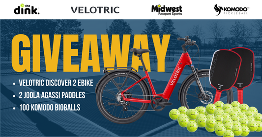 GIVEAWAY: Win a Velotric Ebike, 100 Pickleballs, and 2 Paddles