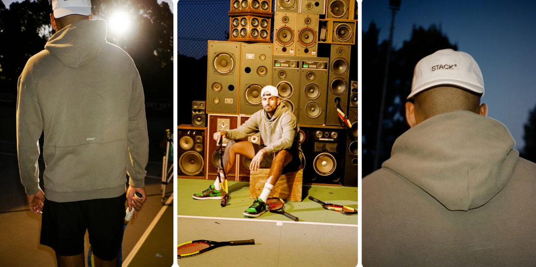 Nick Kyrgios Joins Stack Athletics as Creative Director: 'Raw, Expressive, Unapologetic'