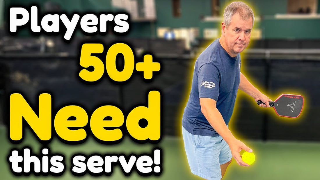The One Serve Senior Pickleball Players Need to Nail Every Time