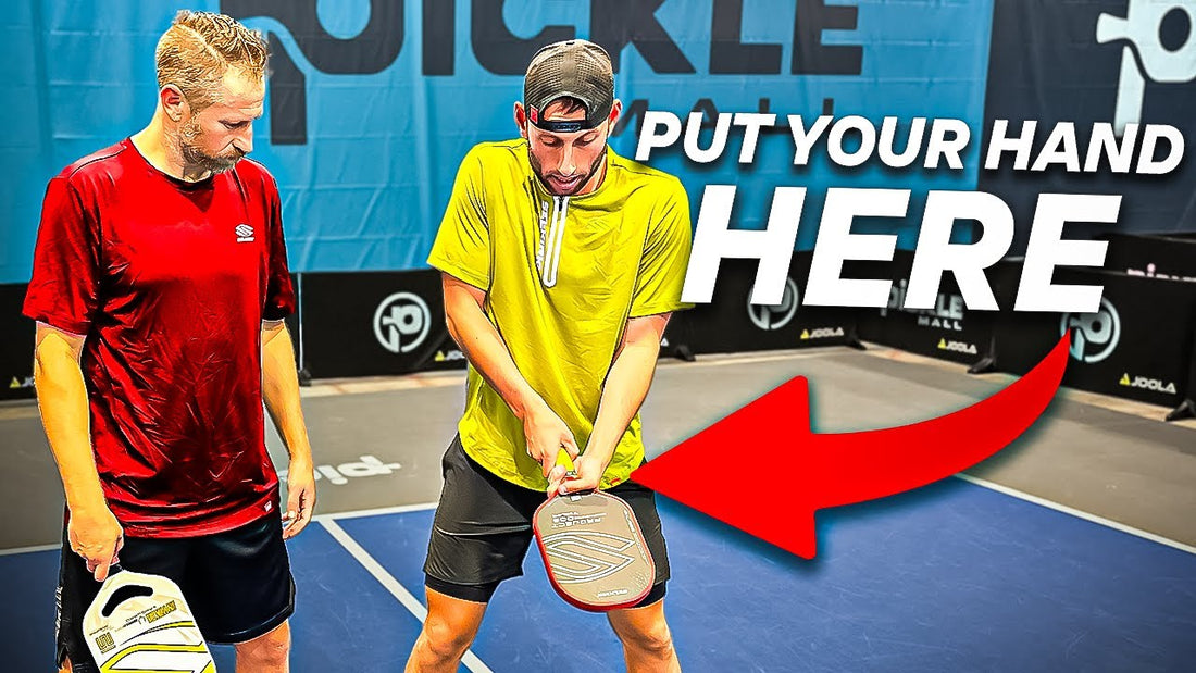 How to Defend with Two Hands Just Like the Top Pickleball Pros