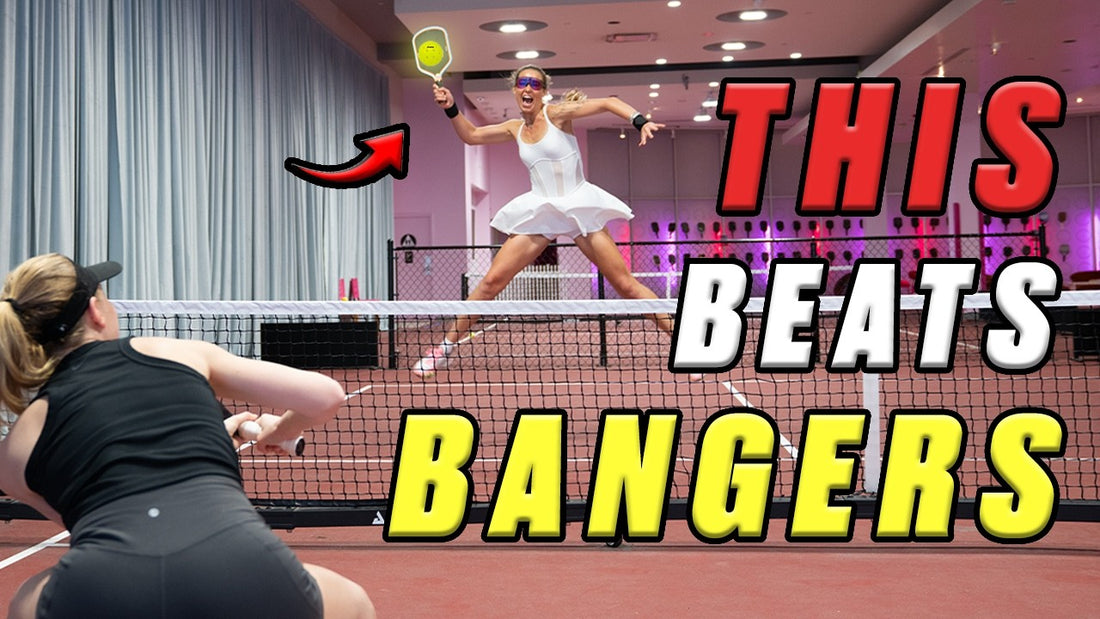 When to Block vs. Counter Against Pickleball Bangers