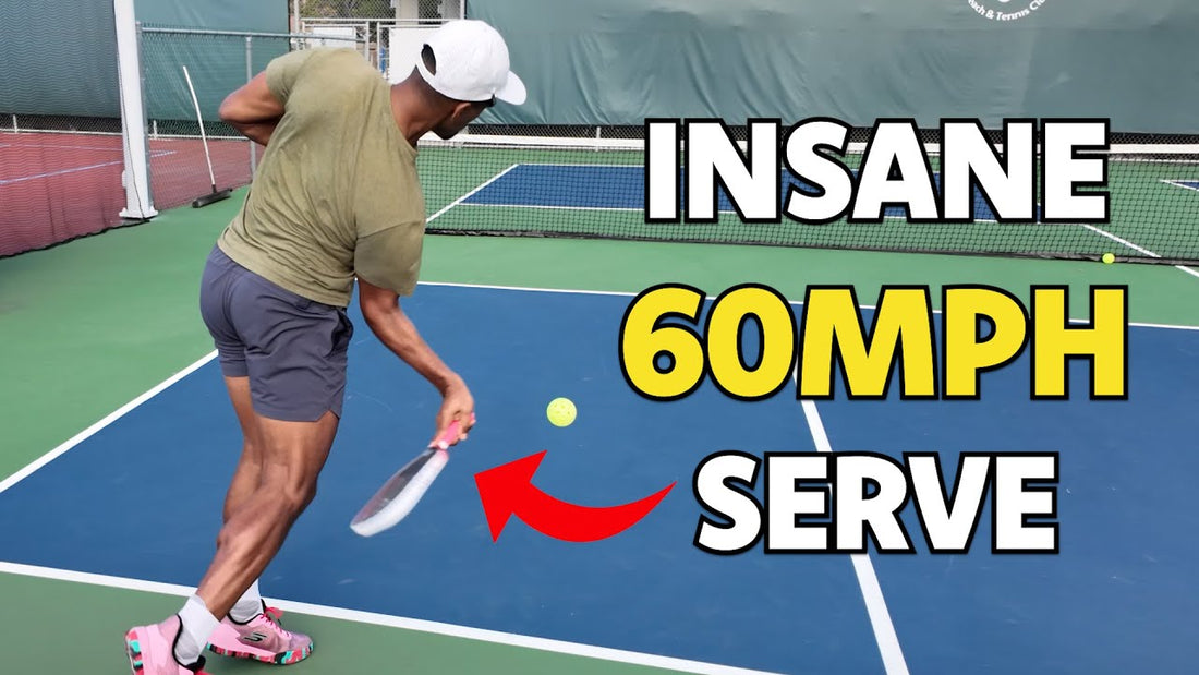 Pro Coach Reveals How to Hit 60+ MPH Pickleball Serves