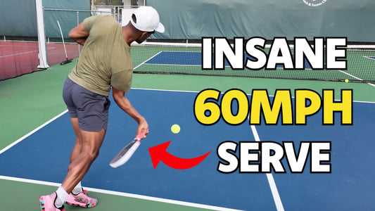 Pro Coach Reveals How to Hit 60+ MPH Pickleball Serves