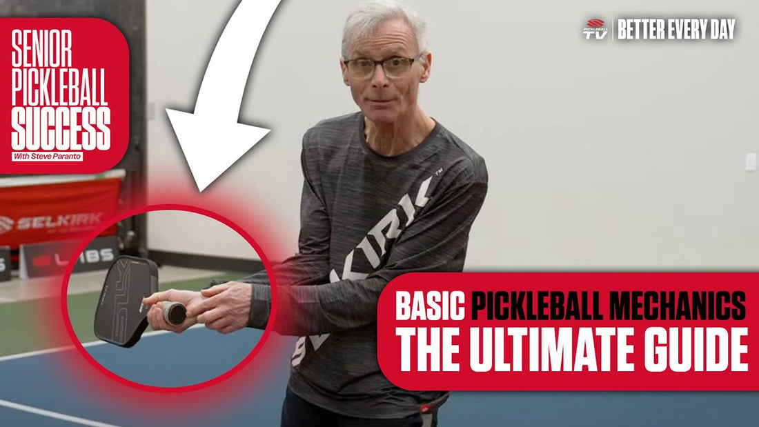 Pickleball Mechanics for Seniors: Sharpen Your Grip, Footwork, and Net Play