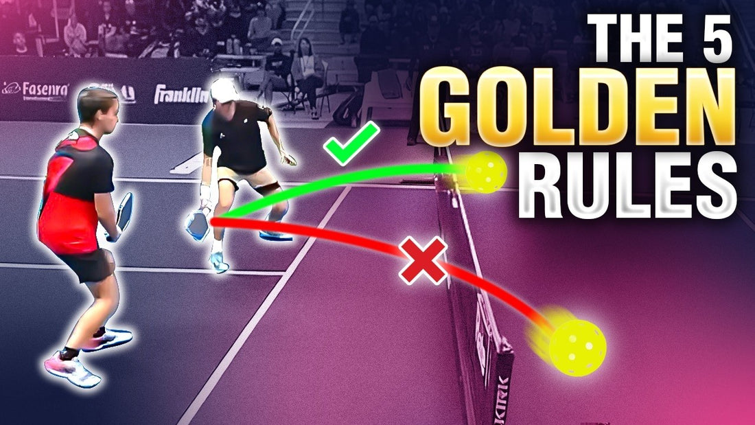 Feeling Stuck? The 5 Golden Rules for a Pickleball Strategy Reset