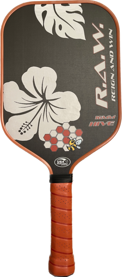 R.A.W. HIVE Pickleball Paddle x CROWN PICKLEBALL