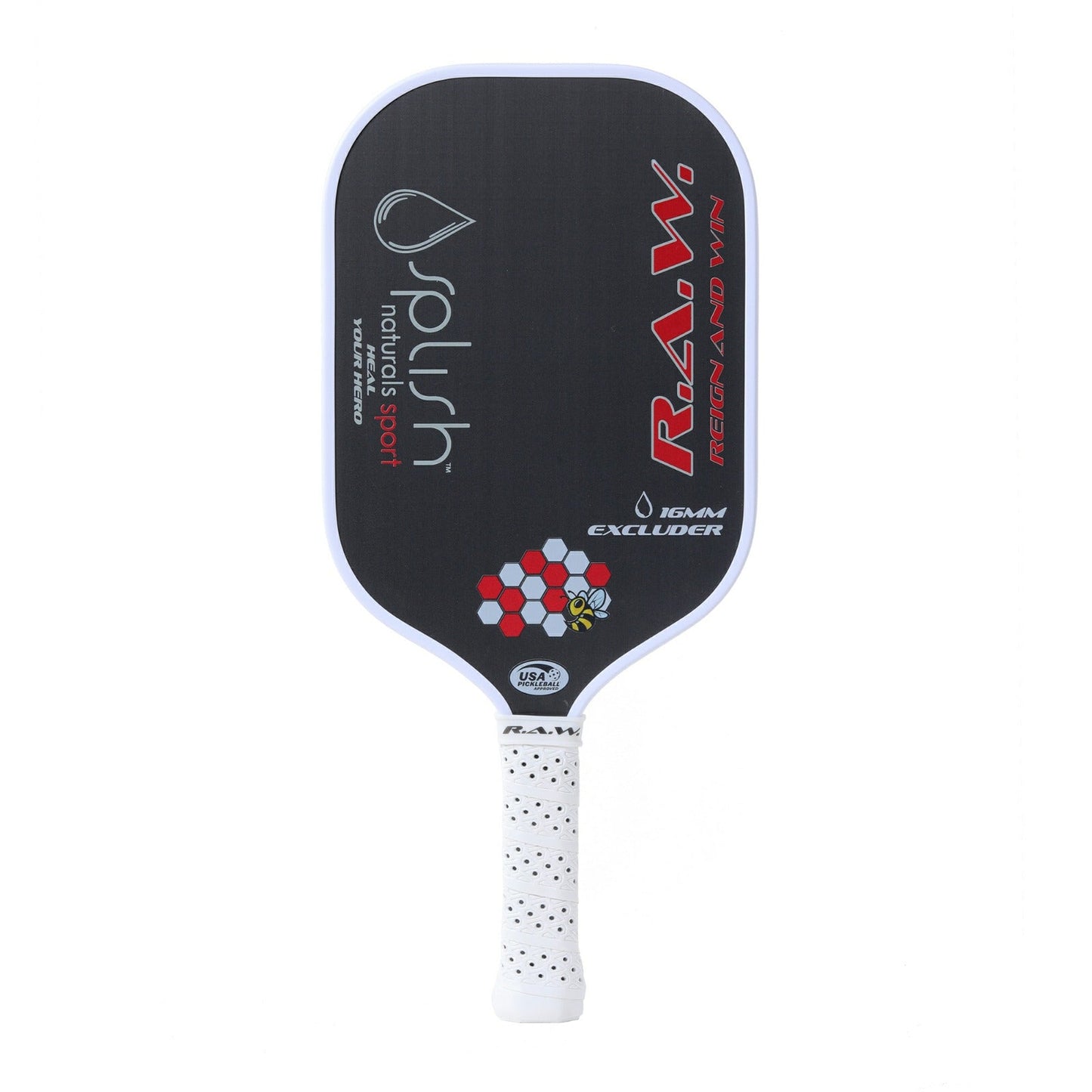 R.A.W. EXCLUDER Pickleball Paddle x CROWN PICKLEBALL