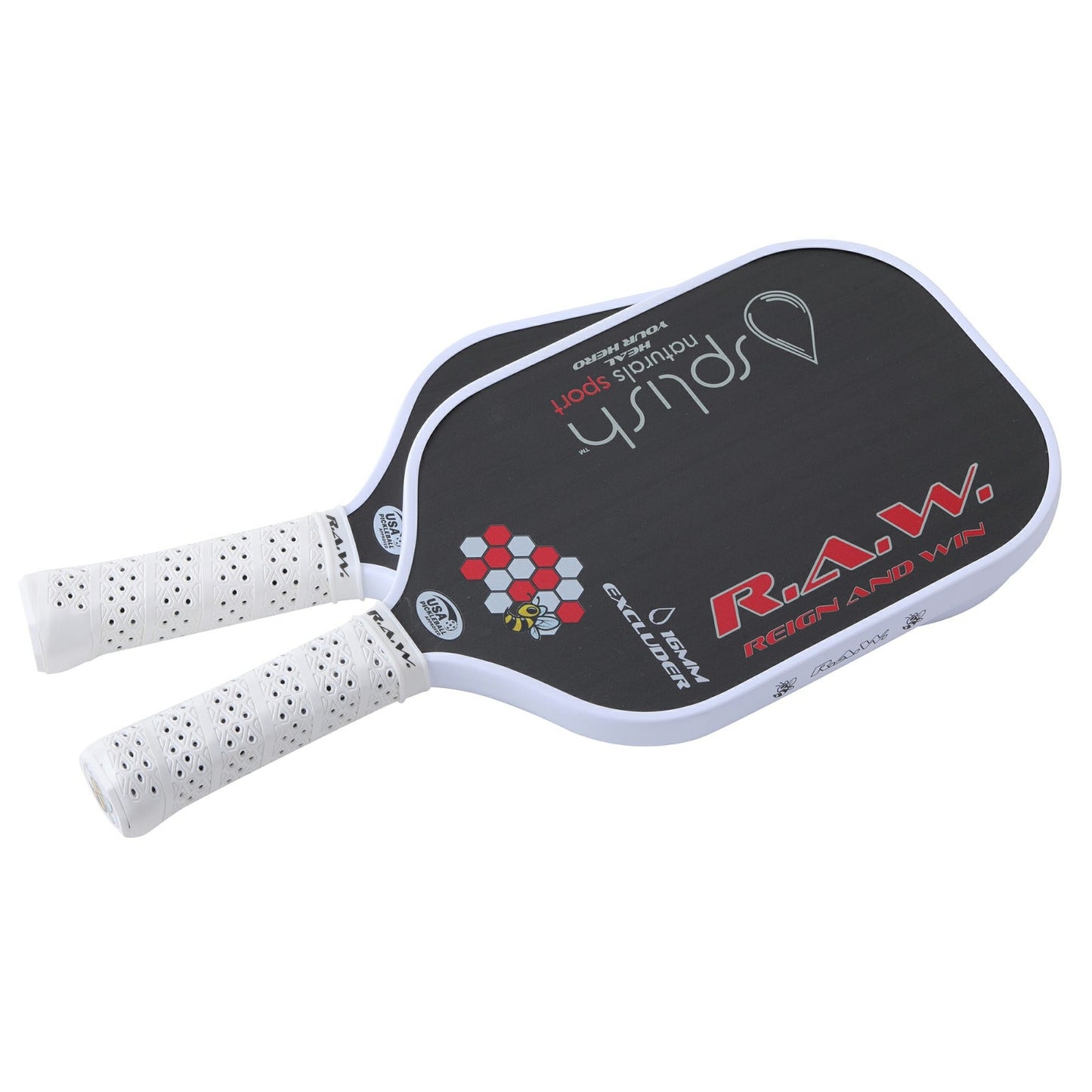 R.A.W. EXCLUDER Pickleball Paddle x CROWN PICKLEBALL