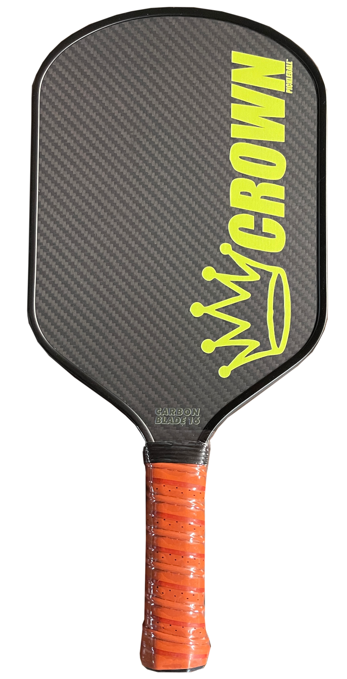 CROWN PICKLEBALL - Carbon Blade 16 (BLACK Paddle)