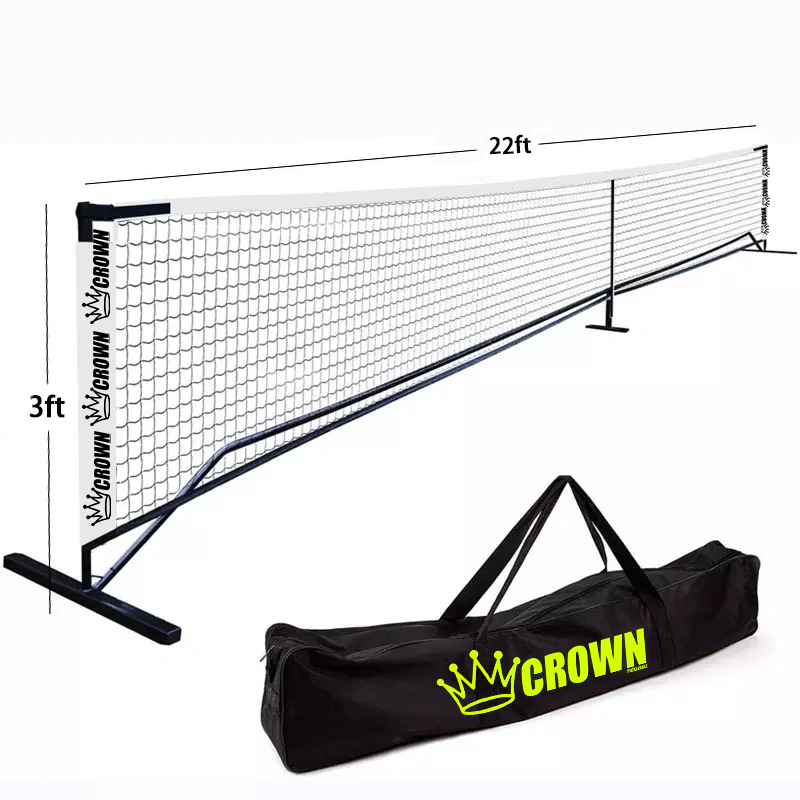 CROWN PICKLEBALL - Full-Size Net (White/Black)