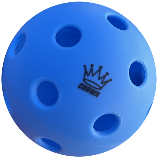 CROWN PICKLEBALL - High-Performance INDOOR Pickleballs (3-PACK BLUEBERRY)