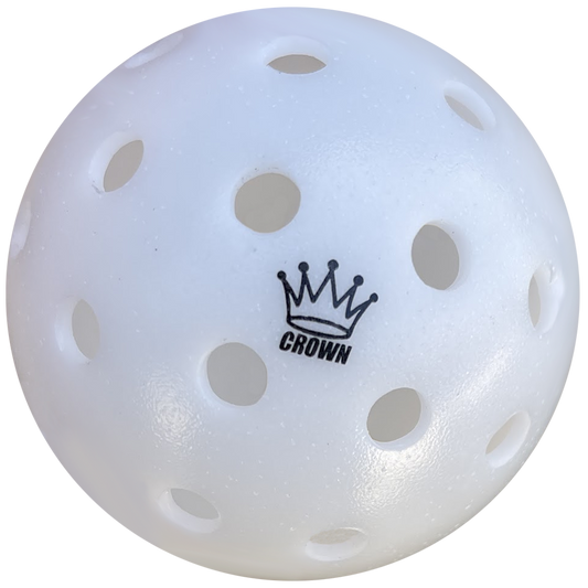 CROWN PICKLEBALL - High-Performance CONTRAST OUTDOOR Pickleballs (3-PACK COCONUT)