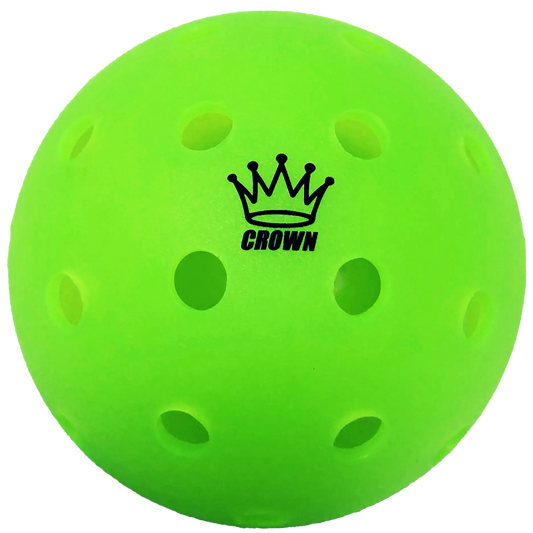 CROWN PICKLEBALL - High-Performance OUTDOOR Pickleballs (3-PACK COLD)