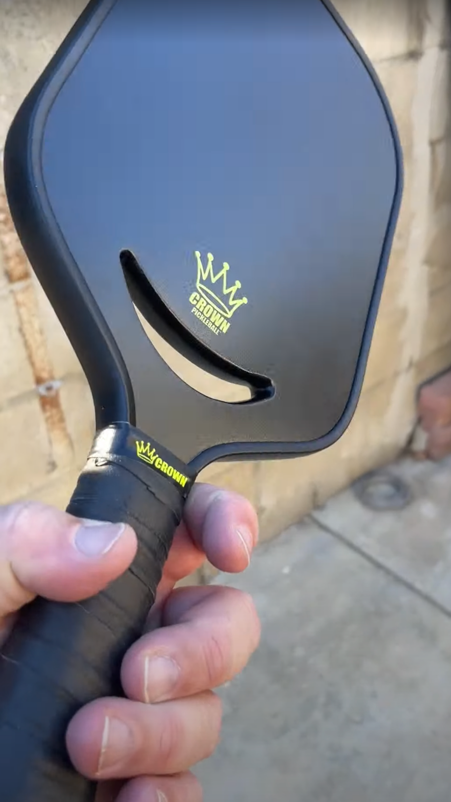 CROWN PICKLEBALL - Carbon Blade 14 (paddle NERO)