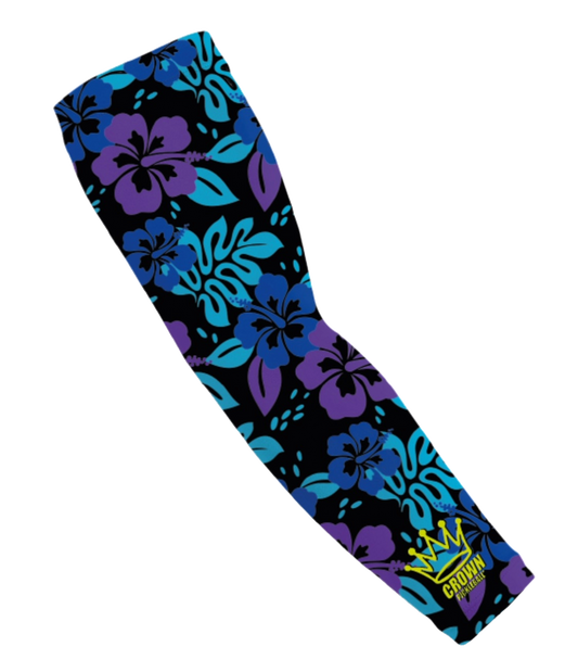 CROWN PICKLEBALL - SLEEVE - BLUE TROPICS (Blue/Purple)