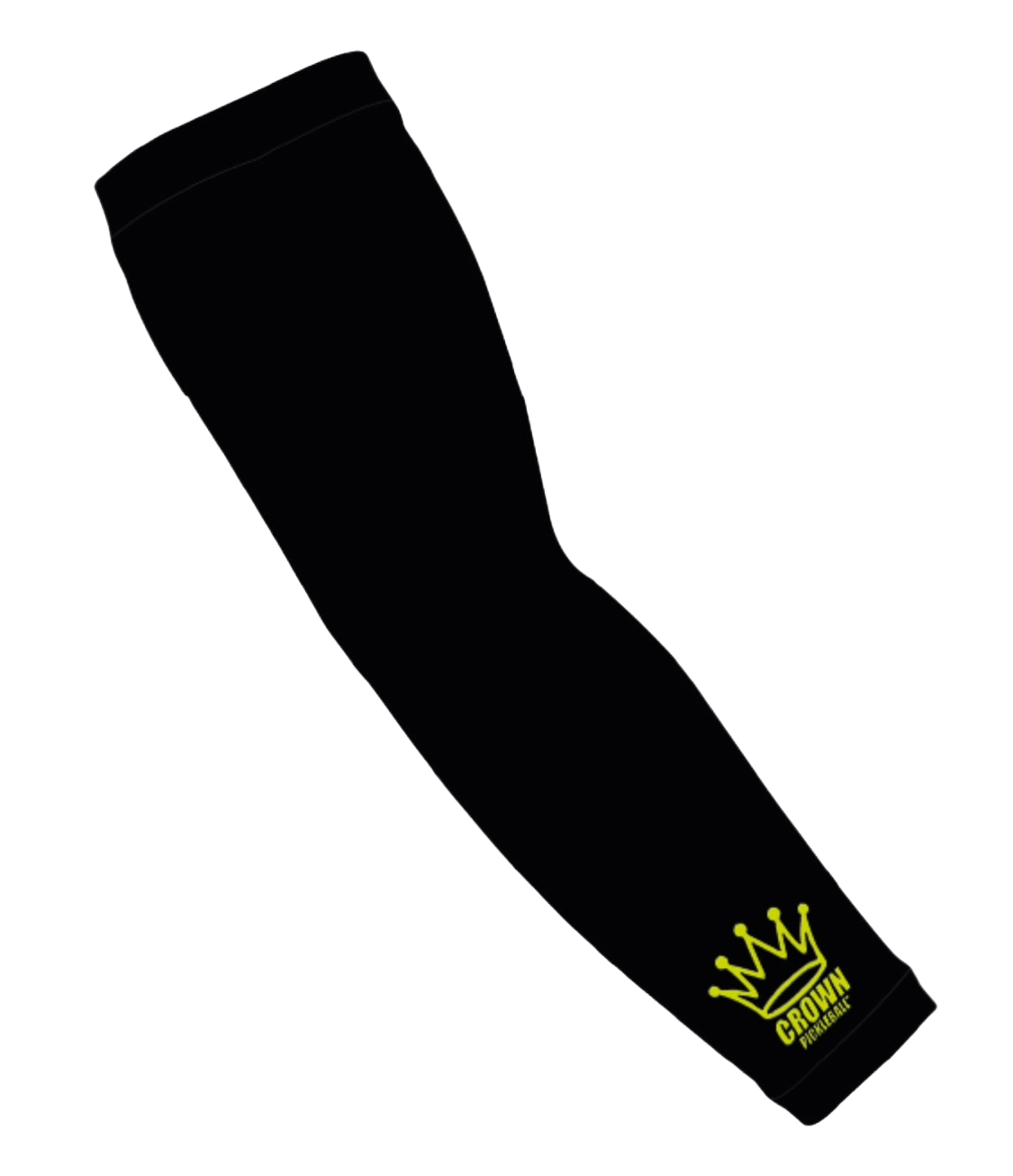 CROWN PICKLEBALL - SLEEVE - SERIOUS BLACK (Black/Yellow)