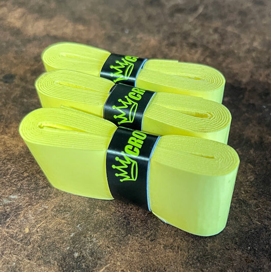 CROWN PICKLEBALL - Pickleball Paddle Overgrips (3-PACK YELLOW)