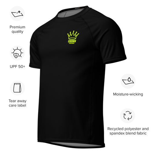 CROWN PICKLEBALL - Men's Tourney Shirt (Black)