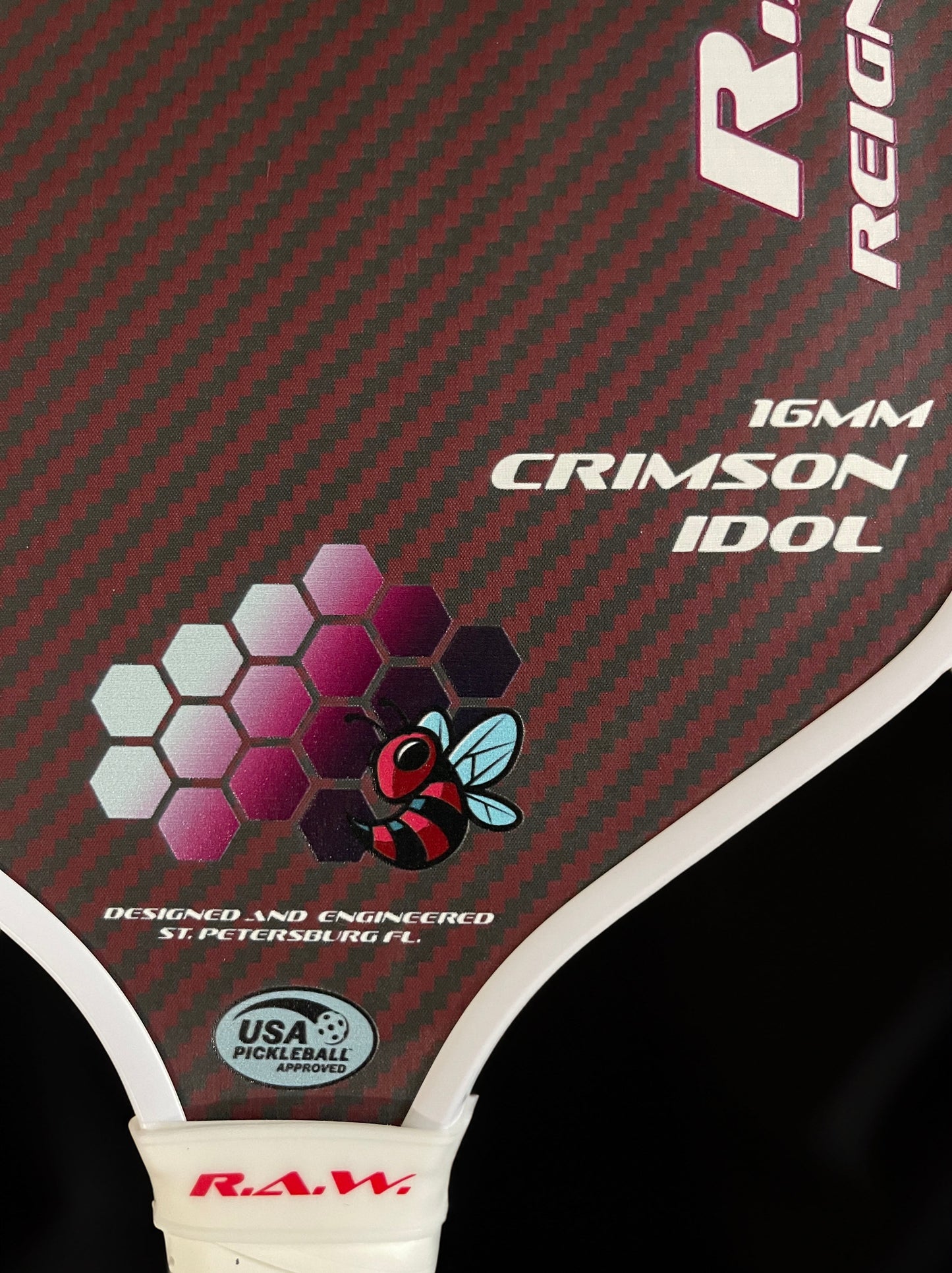 R.A.W. Crimson Idol x CROWN PICKLEBALL