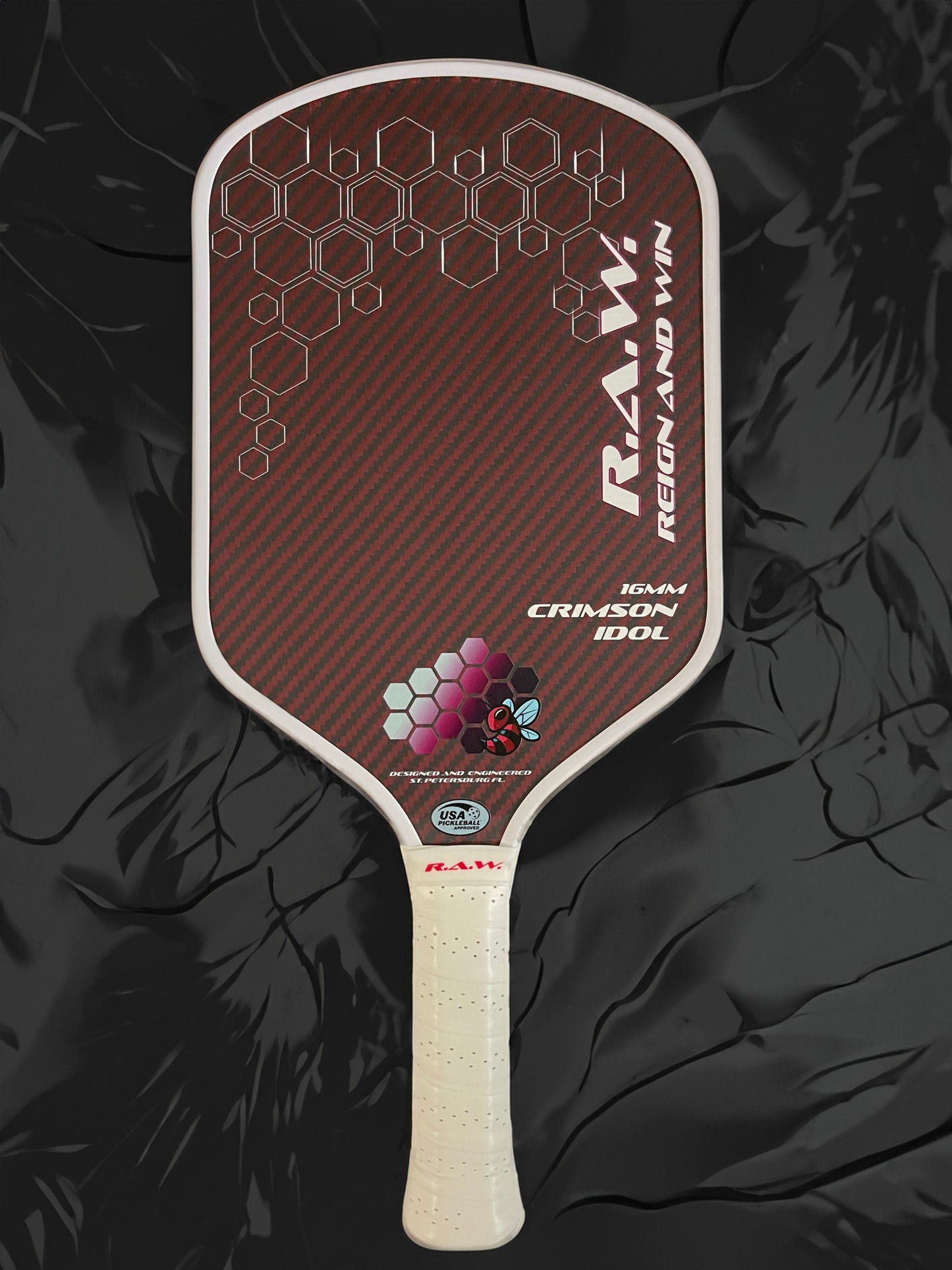 R.A.W. Crimson Idol x CROWN PICKLEBALL