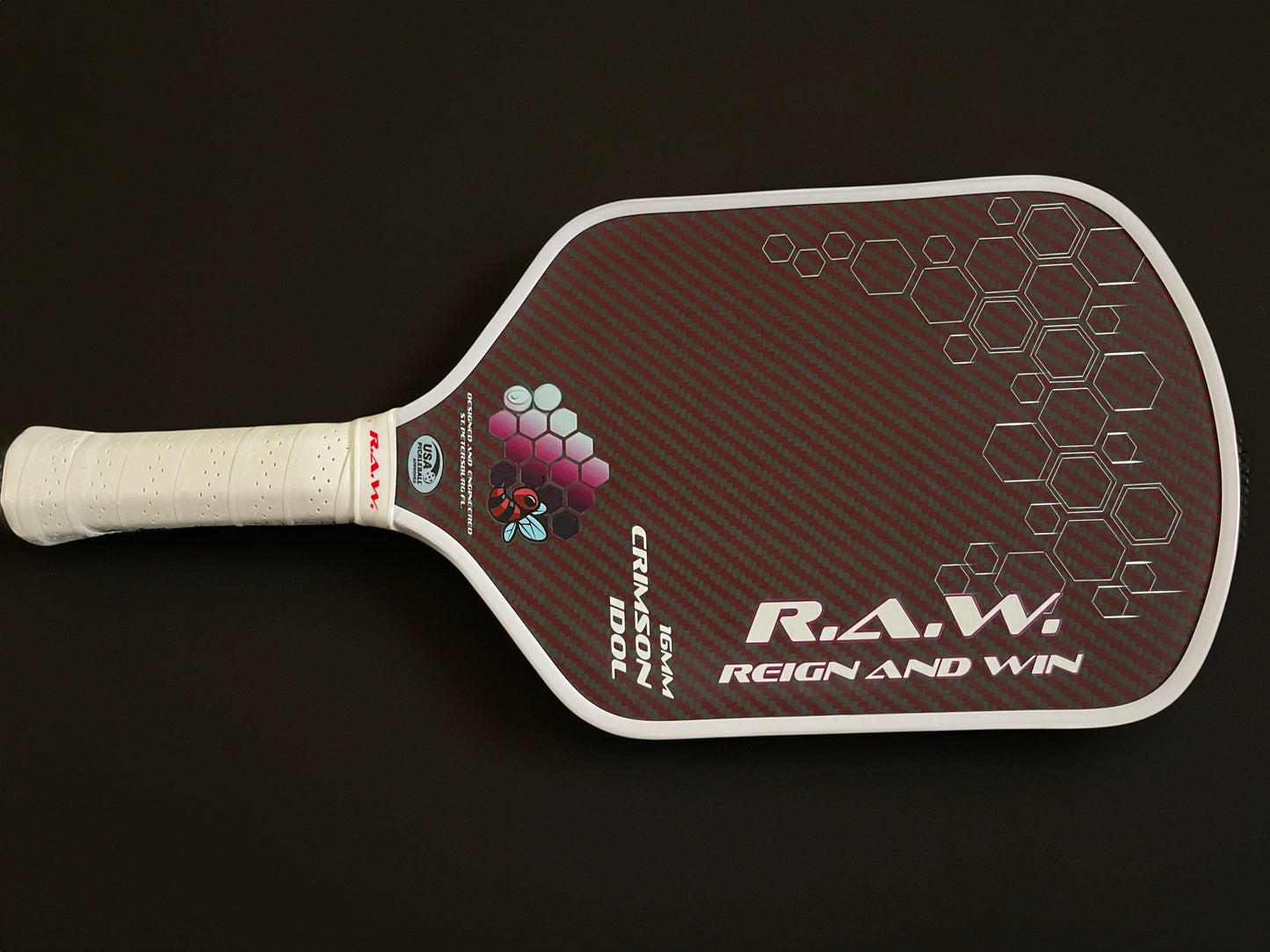 R.A.W. Crimson Idol x CROWN PICKLEBALL