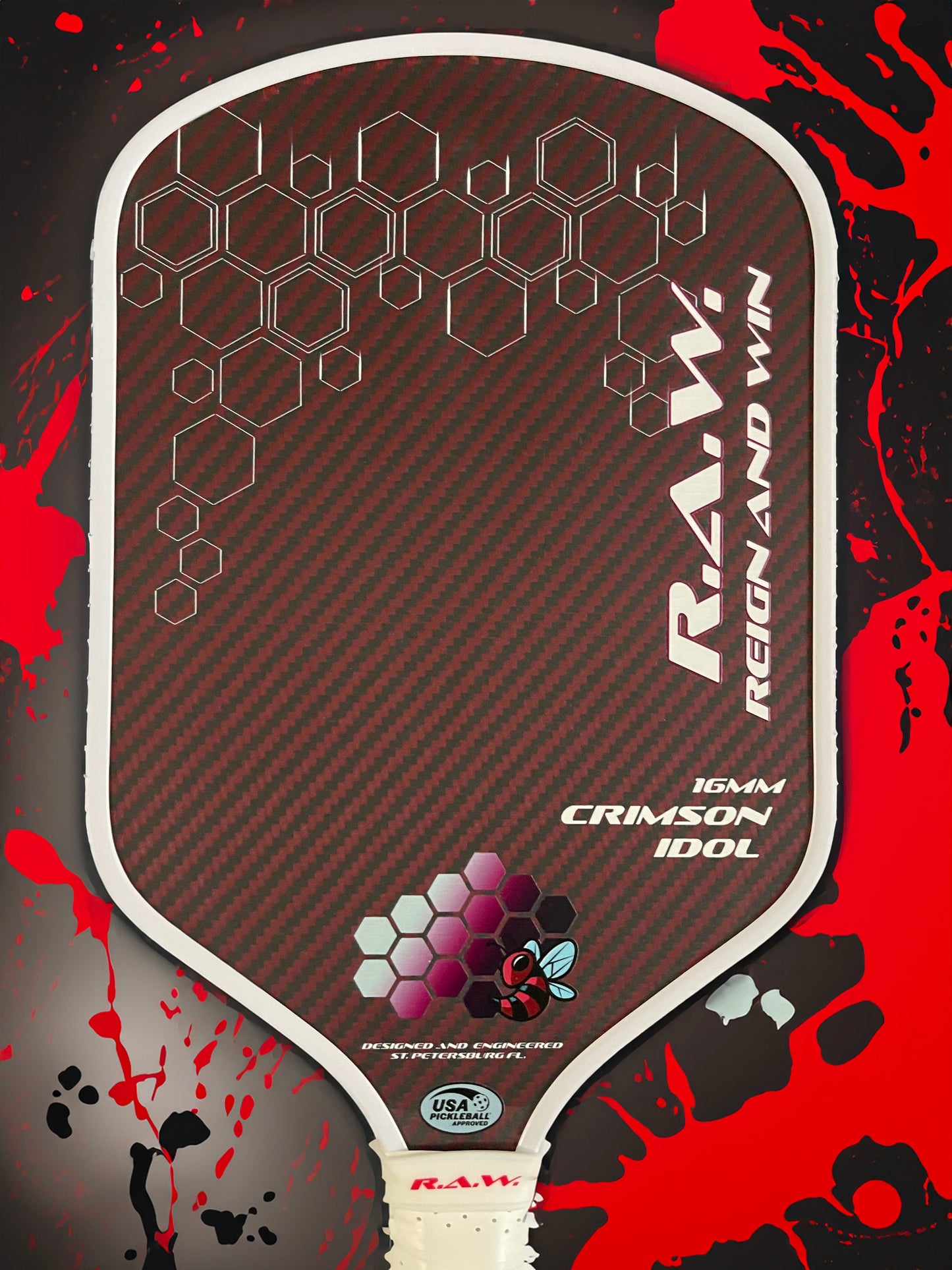 R.A.W. Crimson Idol x CROWN PICKLEBALL