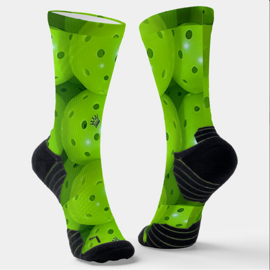 CROWN PICKLEBALL - Ball Socks (Lime)